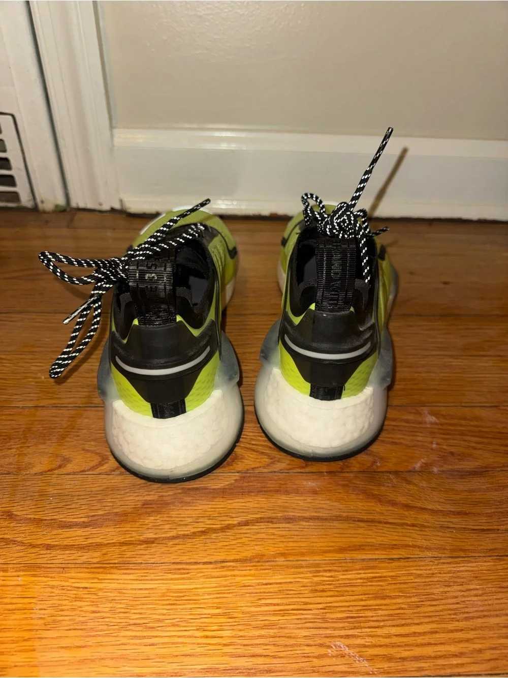 adidas Neon & Black Sneakers - Picture 4 of 6